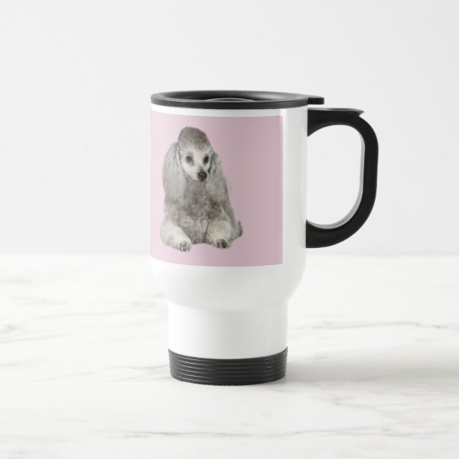 Tasse de voyage de caniche (Droite)