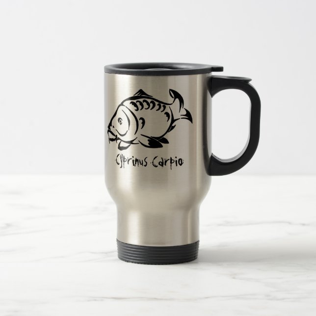 Tasse de voyage de carpio de Cyprinus (Droit)