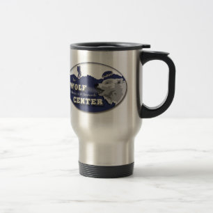 Tasse de voyage de centre de loup