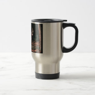 TASSE de voyage de cerfs communs coupée la queue
