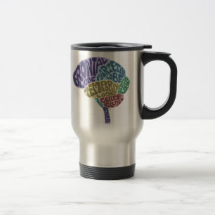Tasse de voyage de cerveau