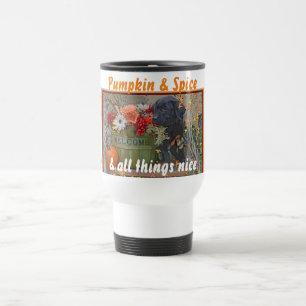 Tasse de voyage de chiot de Labrador