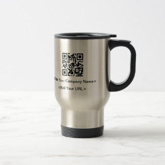Tasse de voyage de code de QR