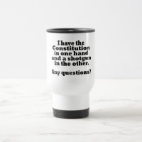Tasse de voyage de constitution