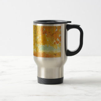 Tasse de voyage de couleurs de chute