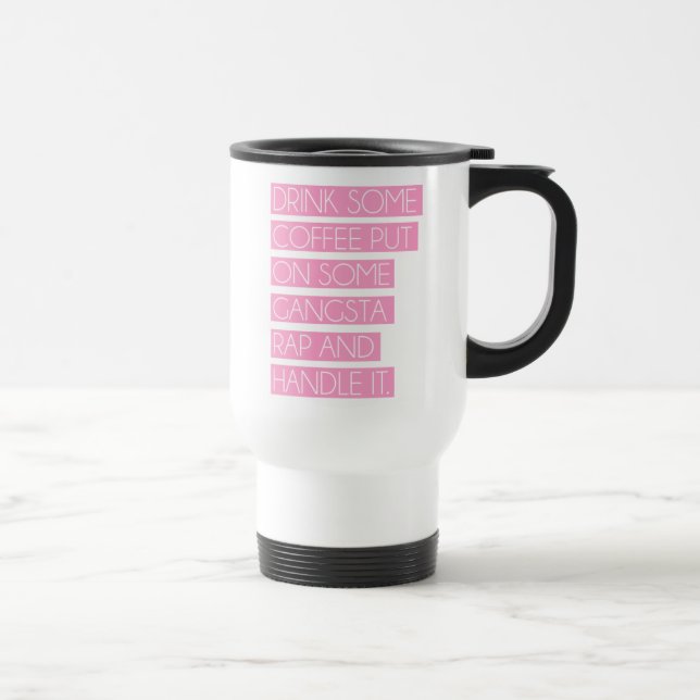 Tasse de voyage de coup sec et dur de Gangsta (Droite)