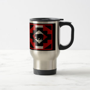Tasse de voyage de couverture d'ours