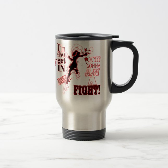 Tasse de voyage de Derby de combat (Droit)