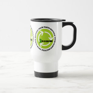 Tasse de voyage de donateur d'organe