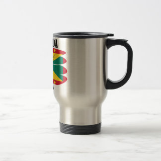 Tasse de voyage de drapeau du Grenada