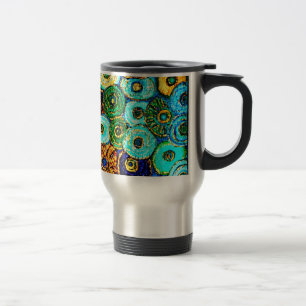 Tasse de voyage de fleurs de Van Gogh