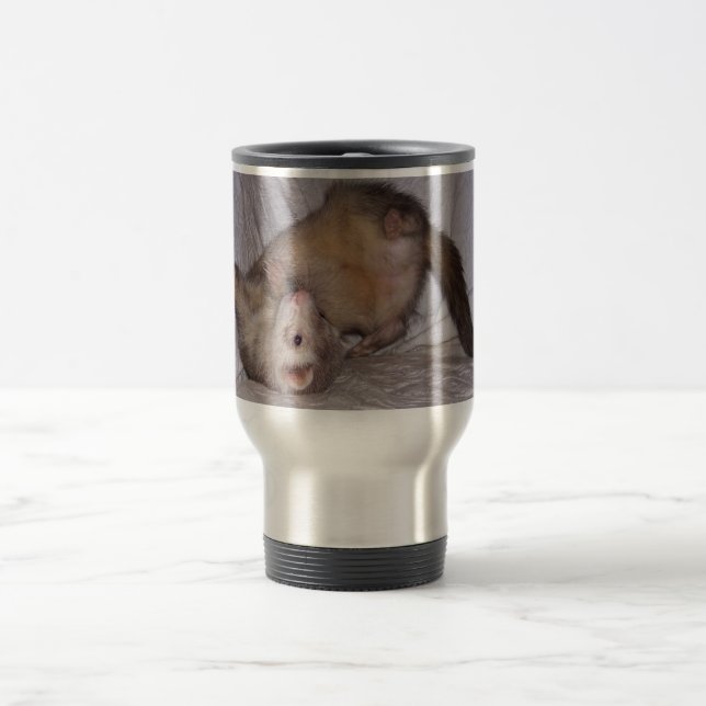 Tasse de voyage de furet (Centre)