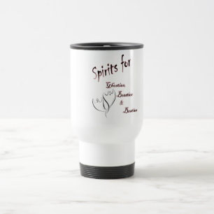Tasse de voyage de Ghosties, de Beasties et de
