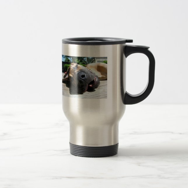Tasse de voyage de great dane (Droit)