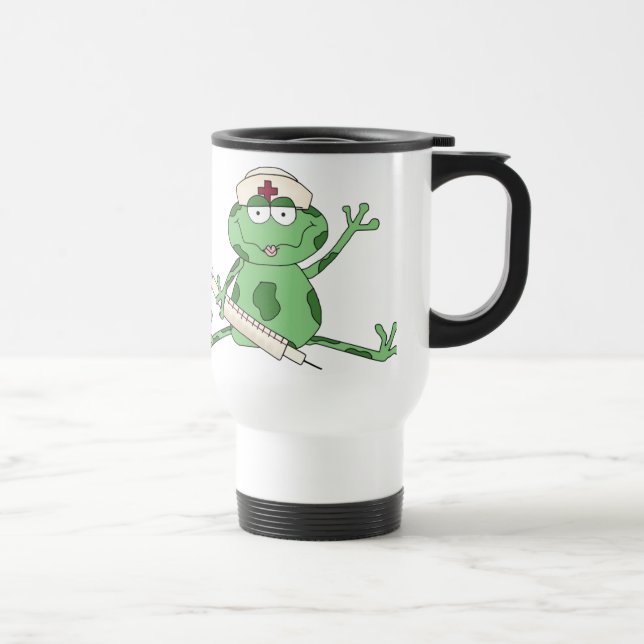 Tasse de voyage de grenouille d'infirmière (Droite)
