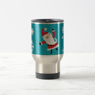 Tasse de voyage de Kawaii Père Noël