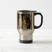 Tasse de voyage de Kitty de miroir