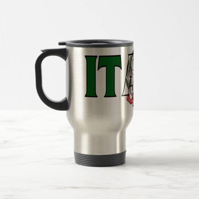 Tasse de voyage de l'Italie (Gauche)