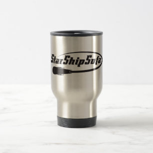 Tasse de voyage de logo de Starshipsofa