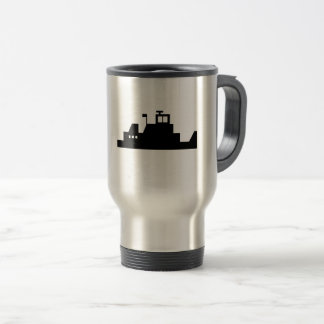 Tasse de voyage de logo de Towboat