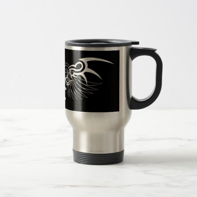 TASSE de VOYAGE de LOGO du CRÂNE 16STONE (Droit)