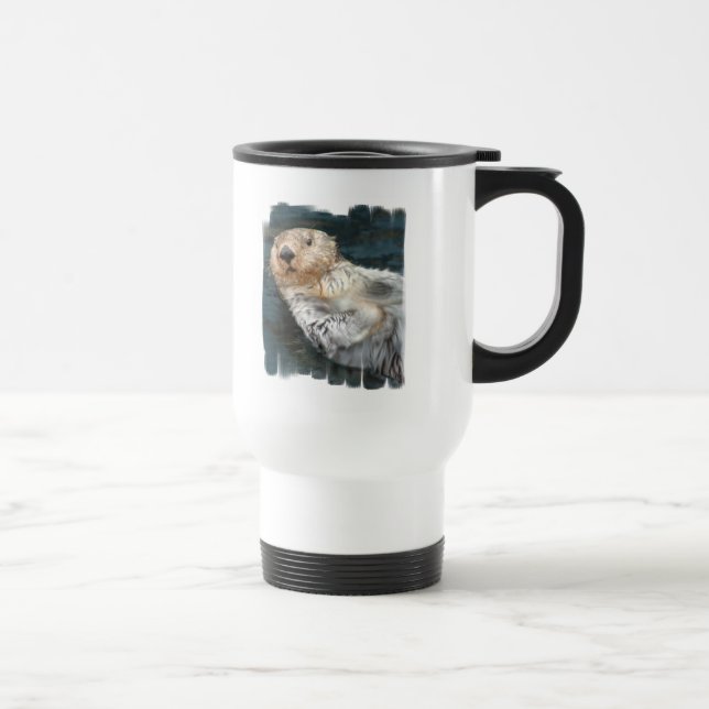 Tasse de voyage de loutre de mer (Droite)