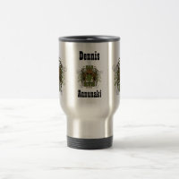 Tasse de voyage de "mauvais os" de crâne