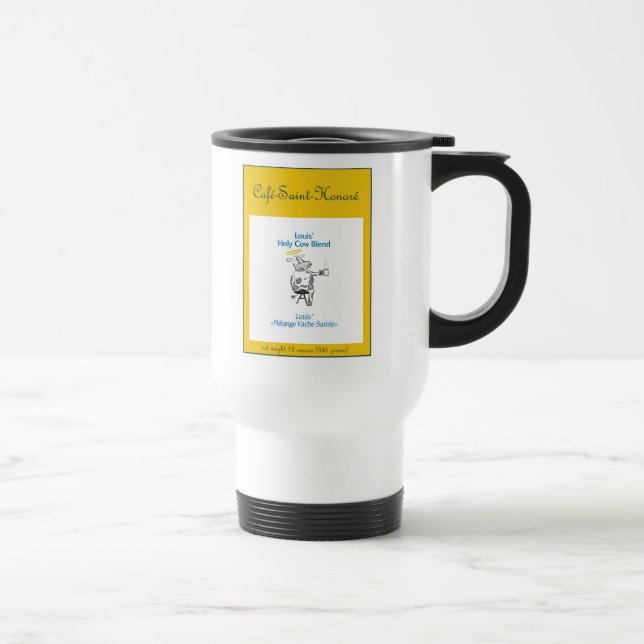 Tasse de voyage "de mélange saint de vache" (Droite)