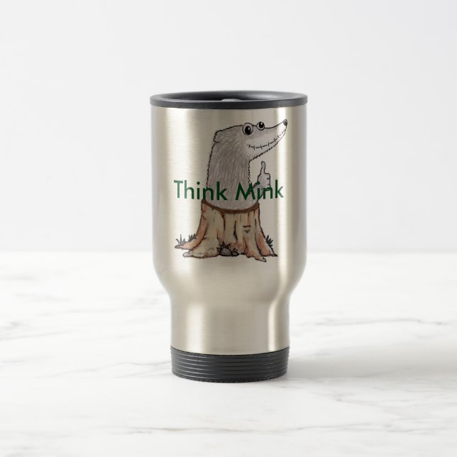 Tasse de voyage de Melvin T. Mink (Centre)