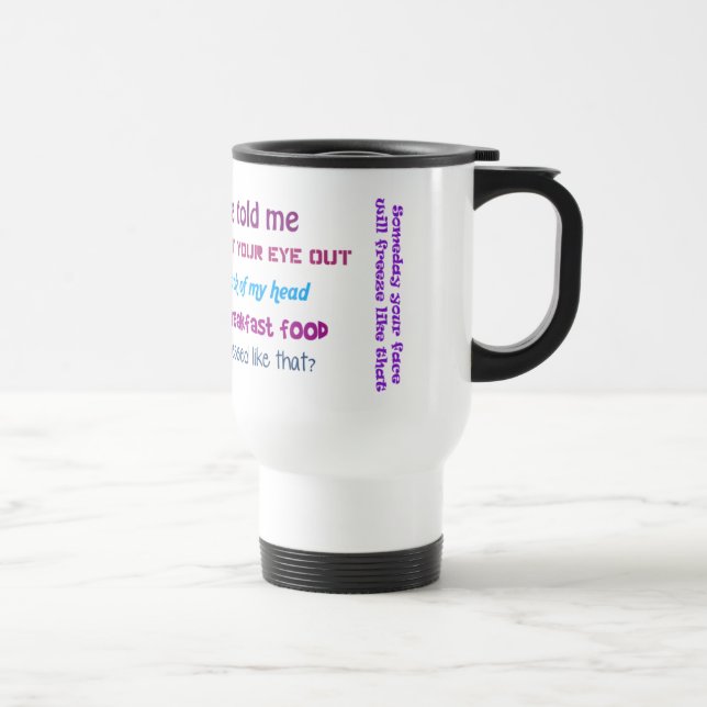 Tasse de voyage de Momism (Droite)