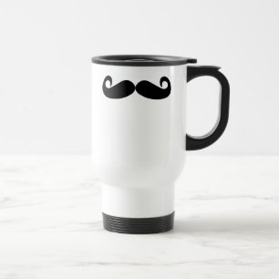 Tasse de voyage de moustache (pour des gauchistes
