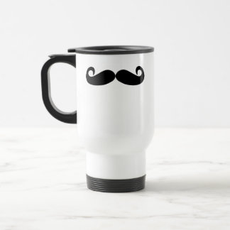 Tasse de voyage de moustache (pour des righties)