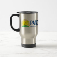 Tasse de voyage de .org de réseau de PANDAS - de