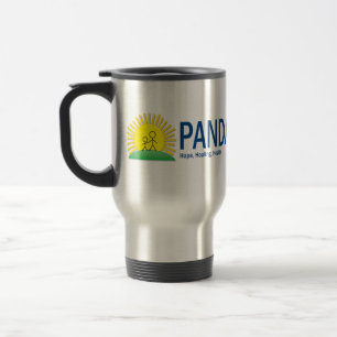 Tasse de voyage de .org de réseau de PANDAS - de