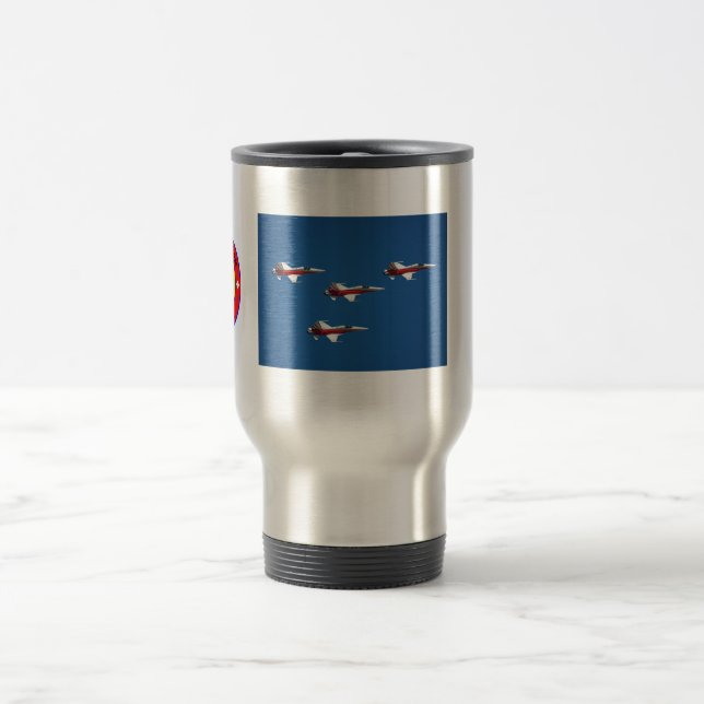 Tasse de voyage de Patrouille Suisse (Centre)