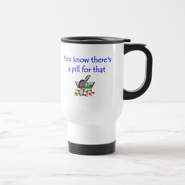 Tasse de voyage de pharmacien (Droite)