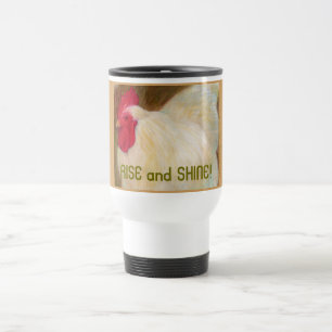 Tasse de voyage de poulet inoxydable