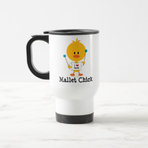 Tasse de voyage de poussin de maillet