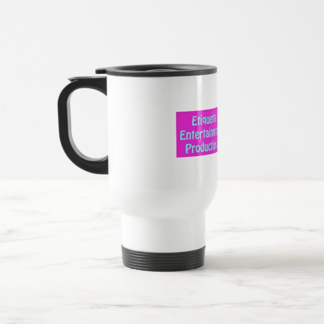 Tasse de voyage de production de divertissement (Gauche)