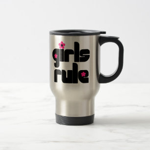 Tasse de voyage de règle de filles