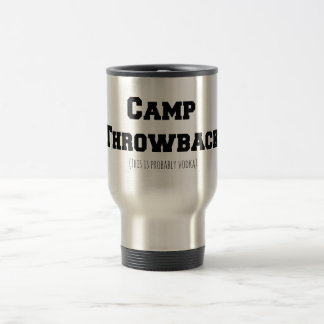Tasse de voyage de régression de camp (c'est