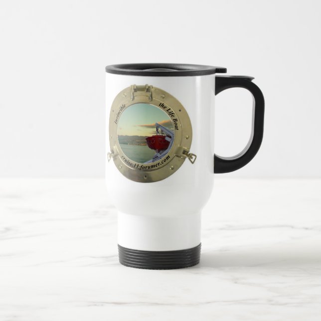 Tasse de voyage de rondin d'Invinvcible (Droite)