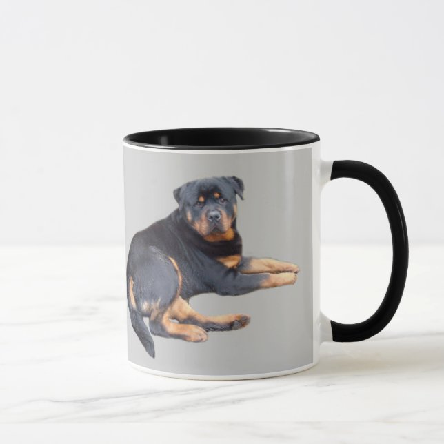 Tasse de voyage de rottweiler (Droite)