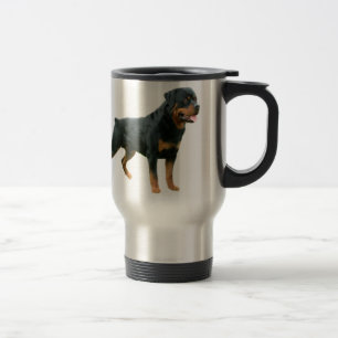 Tasse de voyage de rottweiler