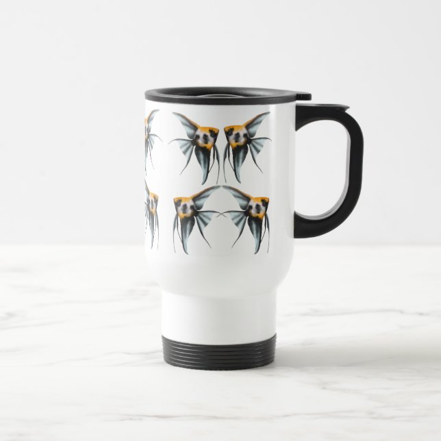 Tasse de voyage de scalaire de Koi (Droite)