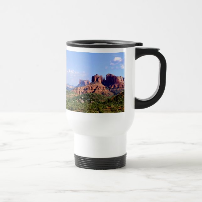 Tasse de voyage de Sedona de ciel de vallée de (Droite)