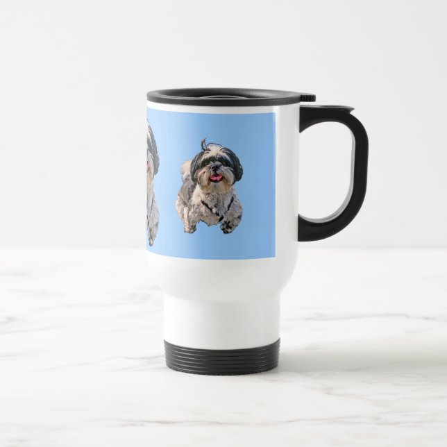 Tasse de voyage de Shih Tzu (Droite)