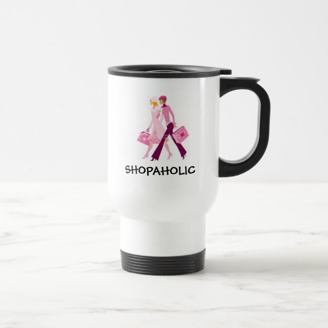 Tasse de voyage de Shopaholic (Droite)