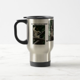 Tasse de voyage de singe