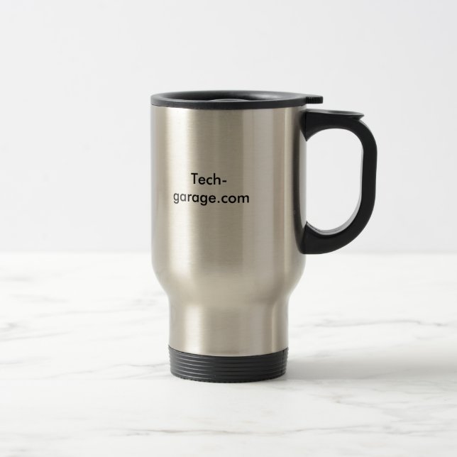 Tasse de voyage de Technologie-Garage (Droit)